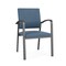 Lesro Newport Guest Chair Metal Frame, Charcoal, MD Titan Upholstery NP1101 - alternate 1